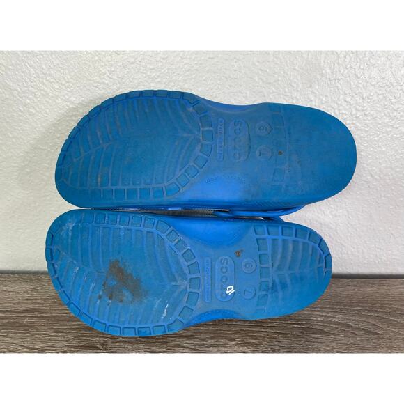 Crocs x Disney Peter Pan Clogs Blue Tinker Bell Lost Boys Collab Men 7 W 9 - Picture 9 of 10